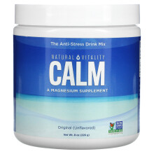 Natural Vitality, CALM, Az ellenstressz ital keverő, Eredeti (ízmentes), 8 oz (226 g)