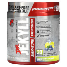 ProSupps, Dr. Jekyll Signature, Stimulant-Vrije Voorbereiding op Sport, Blauwebessen Lemonade, 8,5 oz (243 g)