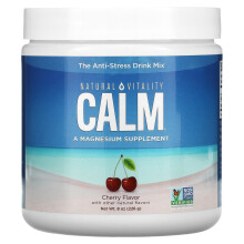 Natural Vitality, CALM, Antistresový Pijací Roztok, Cherry, 8 oz (226 g)