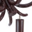 Costway Floor Standing Coat Jacket Stand Solid Wood Hanger with Umbrella Rack 9