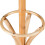 Costway Floor Standing Coat Jacket Stand Solid Wood Hanger with Umbrella Rack 6