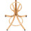 Costway Floor Standing Coat Jacket Stand Solid Wood Hanger with Umbrella Rack 7