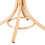 Costway Floor Standing Coat Jacket Stand Solid Wood Hanger with Umbrella Rack 8