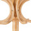 Costway Floor Standing Coat Jacket Stand Solid Wood Hanger with Umbrella Rack 5