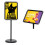 Casart A4 Display Adjustable Poster Stand Floor-Standing Snap Frame 6