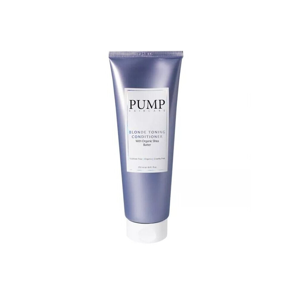 Pump Blonde Toning Conditioner With Organic Shea Butter 250ml