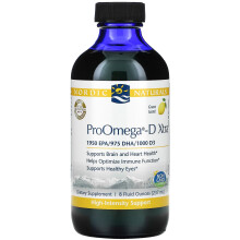 Nordic Naturals, ProOmegaÆ-D Xtra, Citron, 8 fl oz (237 ml)