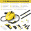 Costway 2000W Multipurpose Steam Cleaner Rolling Cleaning Machine 4