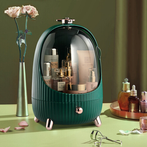 Living And Home Dustproof Makeup Cosmetic Organizer with LED Light 1