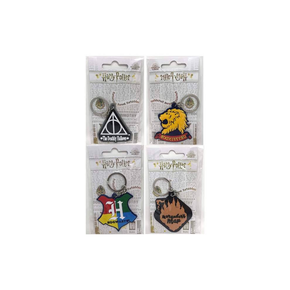 Giftworks Harry Potter Sign Keyring x1 (one of 4 designs sent at random)