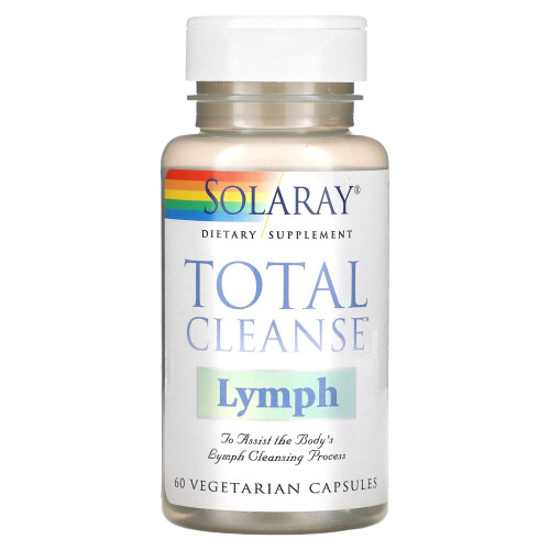 Solaray, Total Cleanse, Lymph, 60 pflanzliche Kapseln