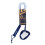 (Blue (Elite)) Gladiator 8 ft Coiled Flat Water SUP Leash 1