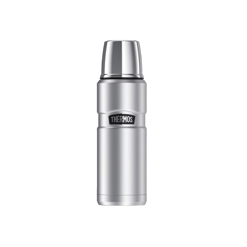 Thermos Stainless Steel Beverage Bottle  for Family, Sports, Hiking, Gym  (473 ml)