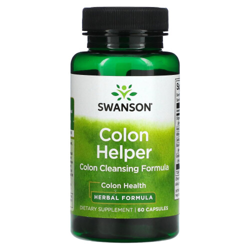 Swanson, Colon Helper, 60 Kapsułek