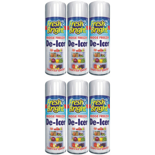 Rapide 6 X 200ml Fridge Freezer Defrost Ice Quickly Anti Bacterial Deice