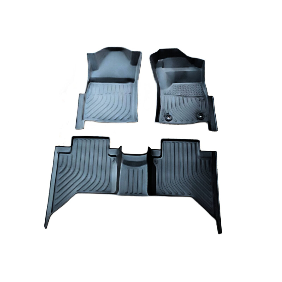 Toyota Hilux Double Cab Manual 2016-2021 All Weather 3D/5D,Tpe Car Mat 5044282524866