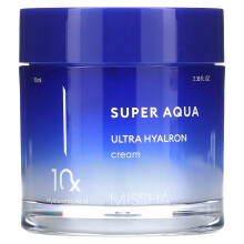 Missha, Super Aqua, Ultra Hyalron Cream, 2,36 fl oz (70 ml)