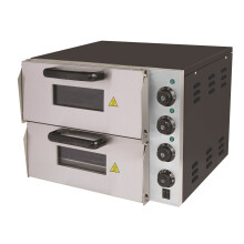 Commercial Electric Pizza Oven 2 chambers EP2PT