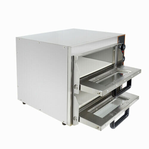 Commercial Electric Pizza Oven 2 chambers EP2PT 1