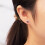 Philip Jones Jewellery Amethyst Heart Stud Earrings 3