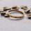 Philip Jones Jewellery Επίχρυσο καρφωτό βραχιόλι δημιουργημένο με κρύσταλλα Zircondia 5