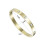 Philip Jones Jewellery Επίχρυσο καρφωτό βραχιόλι δημιουργημένο με κρύσταλλα Zircondia 7