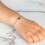 Philip Jones Jewellery Green Crystal Bracelet Created with Zircondia Crystals 3