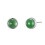 Philip Jones Jewellery Green Aventurine Stud Earrings 2