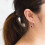 Philip Jones Jewellery July Birthstone Drop Earrings Created with Ruby Zircondia Crystals 6