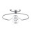 Philip Jones Jewellery Initial Friendship Bracelet Letter A Created with Zircondia Crystals 6
