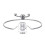 Philip Jones Jewellery Initial Friendship Bracelet Letter H Created with Zircondia Crystals 6