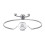 Philip Jones Jewellery Initial Friendship Bracelet Letter A Created with Zircondia Crystals 2