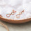 Philip Jones Jewellery Rose Gold Plated Infinity Drop Earrings Created with Zircondia Crystals 5