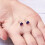 Philip Jones Jewellery Lapis Heart Stud Earrings 5