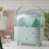Living And Home (Light green) Dustproof Makeup Cosmetic Organizer with Handle 2