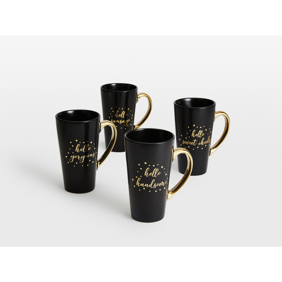 4pc You Had Me @ Hello Mug Set