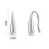 Philip Jones Jewellery Sterling Silver Teardrop Earrings 6