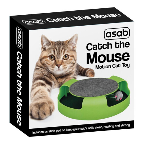 Catch The Mouse Moving Cat Toy | Cat Mouse Toy