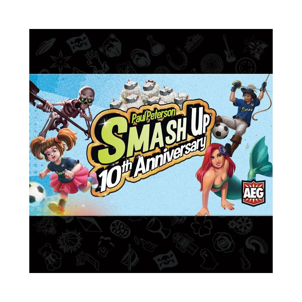 Aeg: Smash Up: 10Th Anniversary Set - Bordspel Leeftijd 10+ 2-4 Spelers 30-60 Min-image