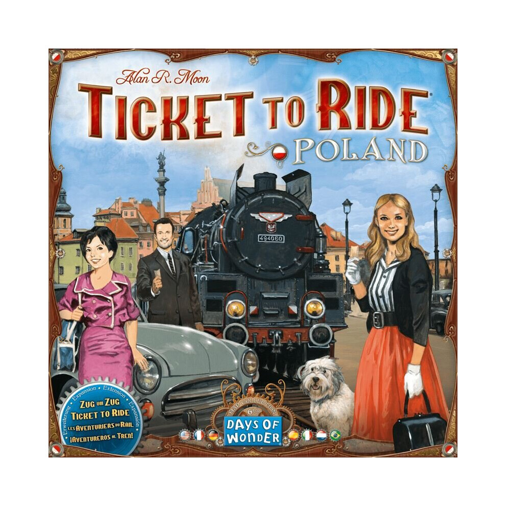 Days Of Wonder Ticket To Ride Poland: Map Collection 6 (English Edition)