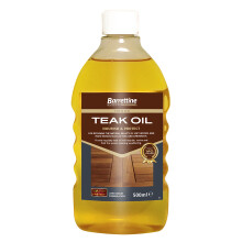 Barrettine Natural Teak Oil - Clear (500ml)