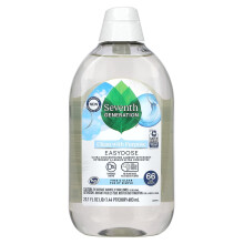 Seitsem nnen sukupolven pyykinpesuaine, eritt in tiivistetty, EasyDose Free & Clear, 23,1 fl oz