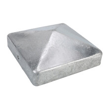Tapa de poste de valla Taurus galvanizada en caliente 50 mm