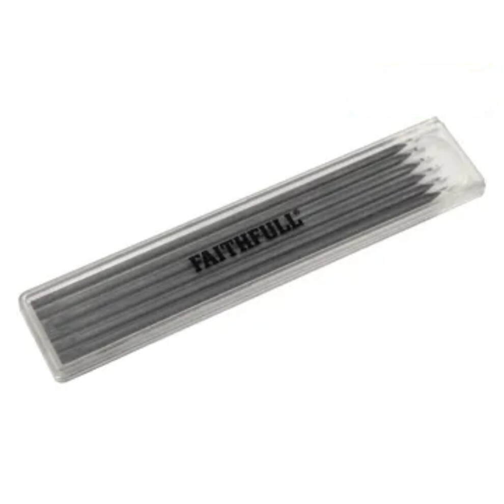 Faithfull Black Pencil Marking Refill (6 Pack)
