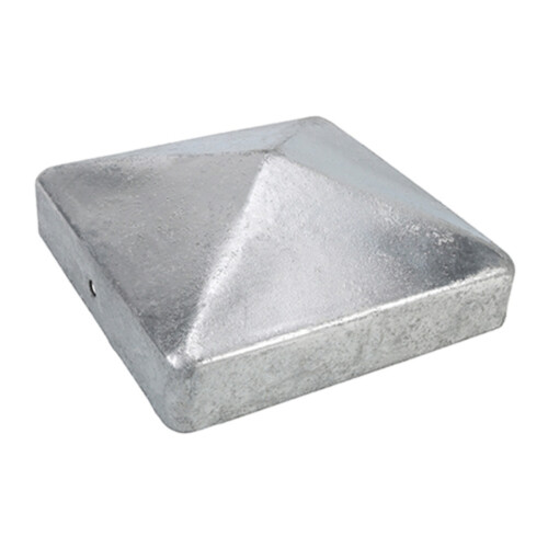 Taurus Fence Post Cap Hot Dipped Galvanised 75mm