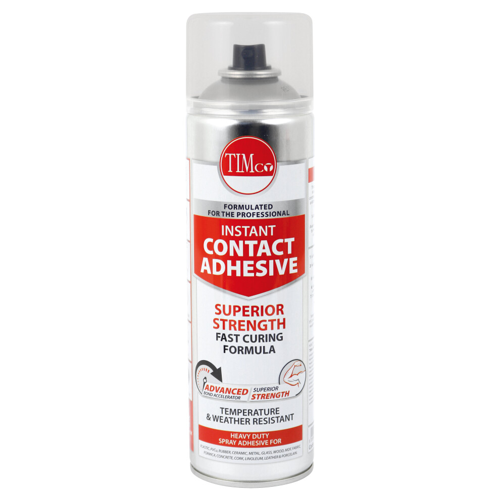 TIMco Instant Contact Adhesive Spray 500ml