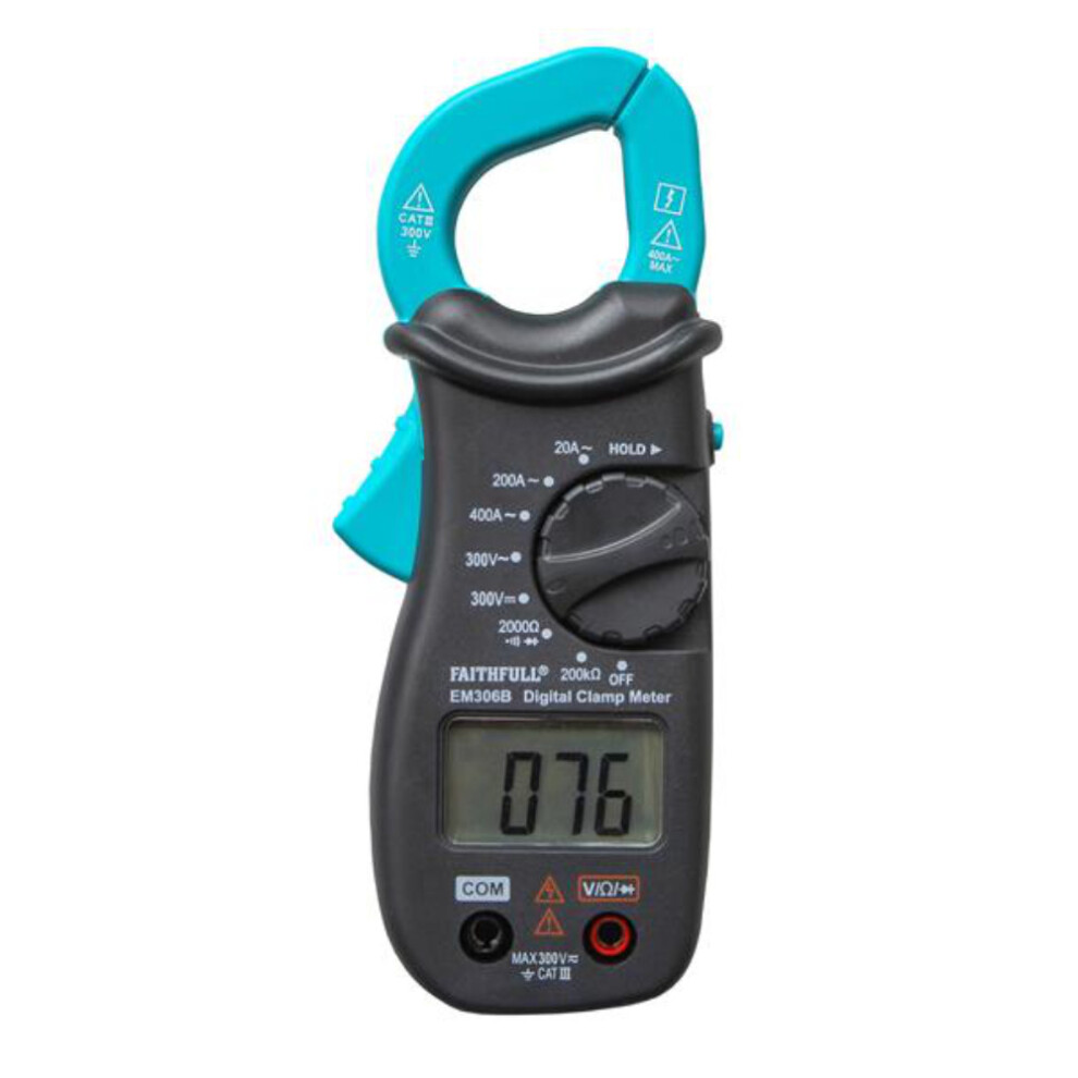 Faithfull Mini Clamp Multimeter
