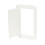 Timloc Hinged Plastic Access Panel (White) - 155 x 235mm 1