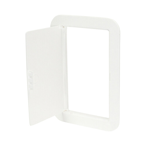Timloc Hinged Plastic Access Panel (White) - 155 x 235mm