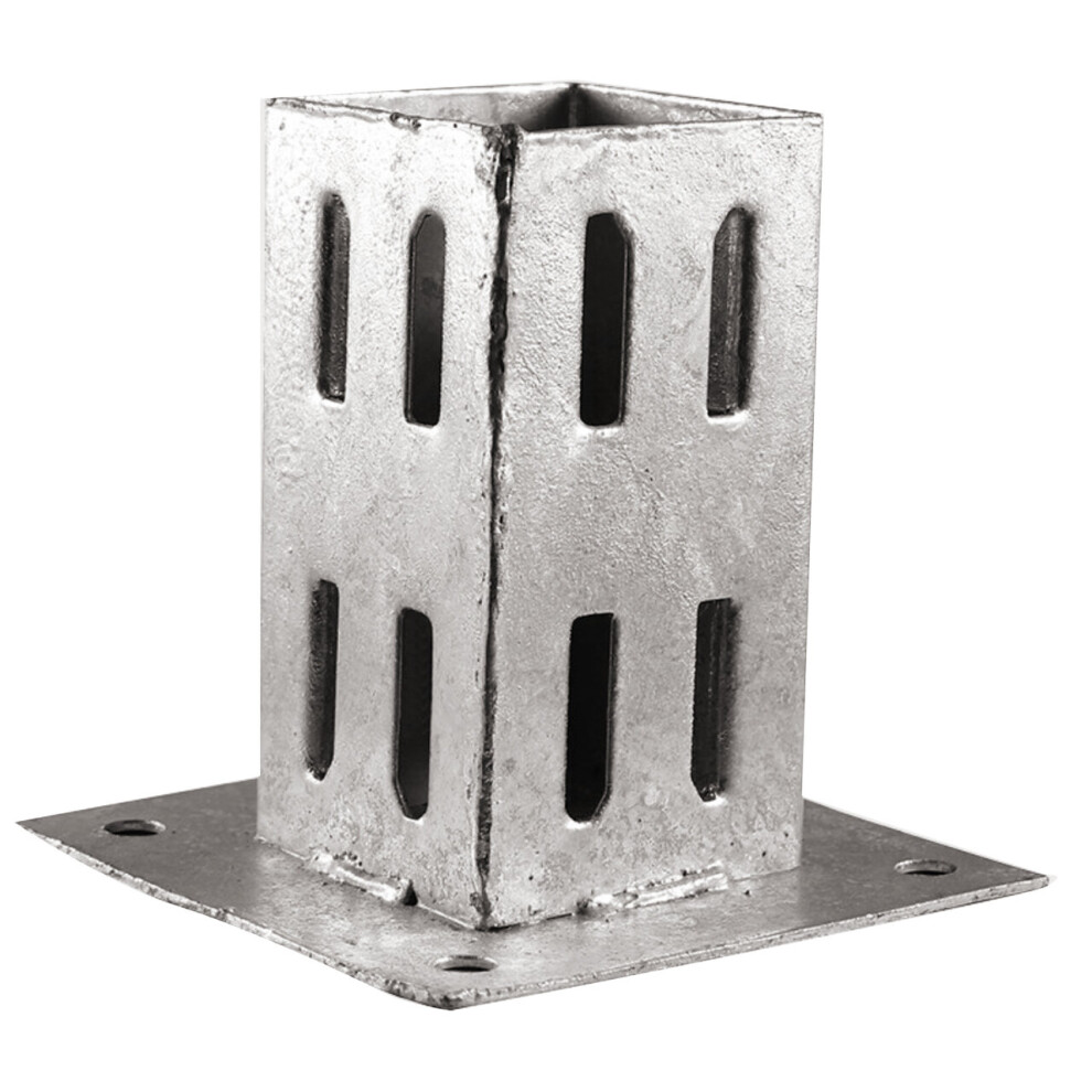 Taurus Bolt Down Shoe - Quick Fit Hot Dip Galvanised Suit Post Size 100Mm (4") 5055893382769